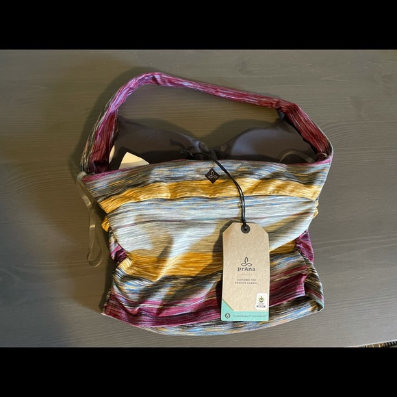 Prana Zandra bralette halter tank top size XS new with tags - Picture 4 of 6